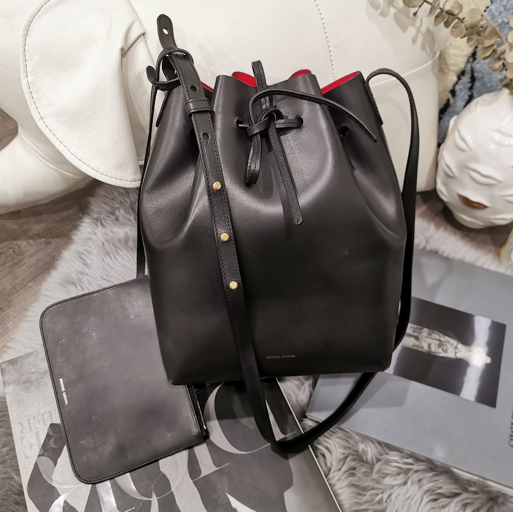 Mansur Gabriel Classic Bucket Bag